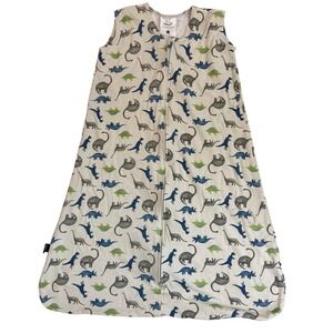 Halo SleepSack Wearable Blanket Large 12-18M Dinosaur Print Blue Green Cream